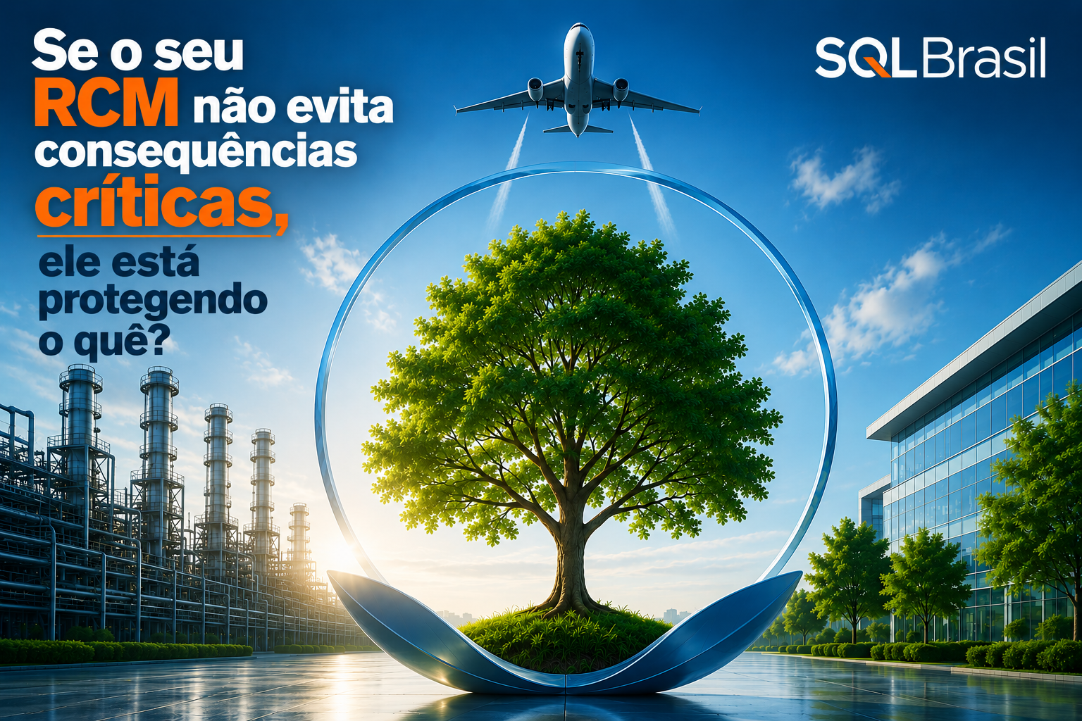 Se o seu RCM não evita consequências críticas, ele está protegendo o quê?